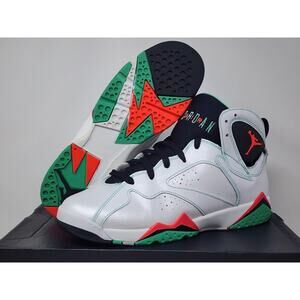 Air Jordan 7 Retro GS VERDE 705417-138 Size 9.5y WORN